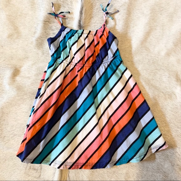 🌈 HAPPIEST COLORFUL BAY GAP DRESS❤️ - Picture 2 of 7